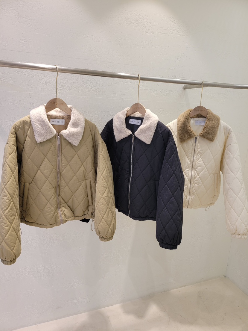 THE OTHER韓國代購㊣女士新品職業推薦休閑25秋冬短款棉服THE OTHER短款棉服