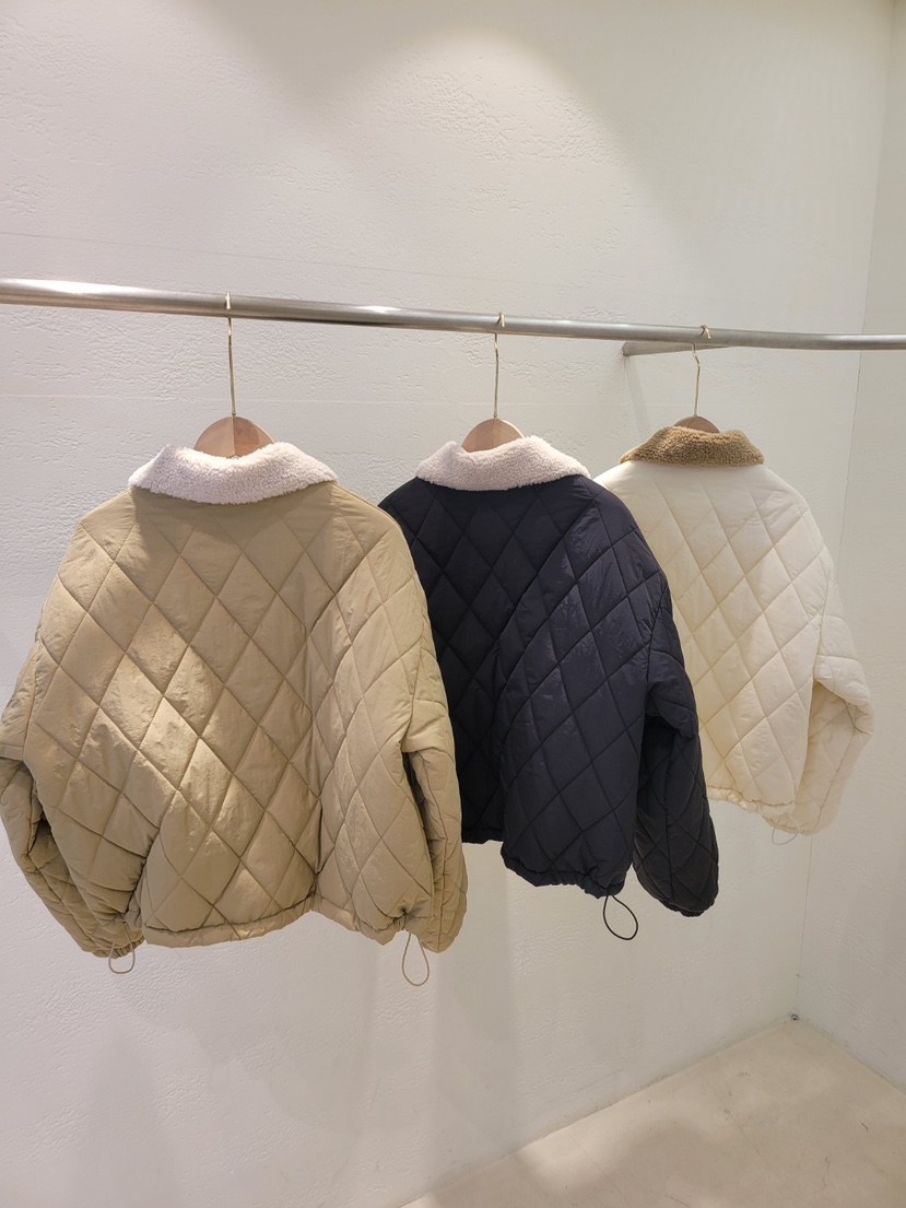 THE OTHER韓國代購㊣女士新品職業推薦休閑25秋冬短款棉服THE OTHER短款棉服