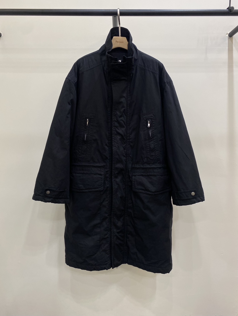 PERSON東大門㊣代購女裝新品時尚休閑熱賣25秋冬長款風衣絎縫PERSON長款風衣圖色2