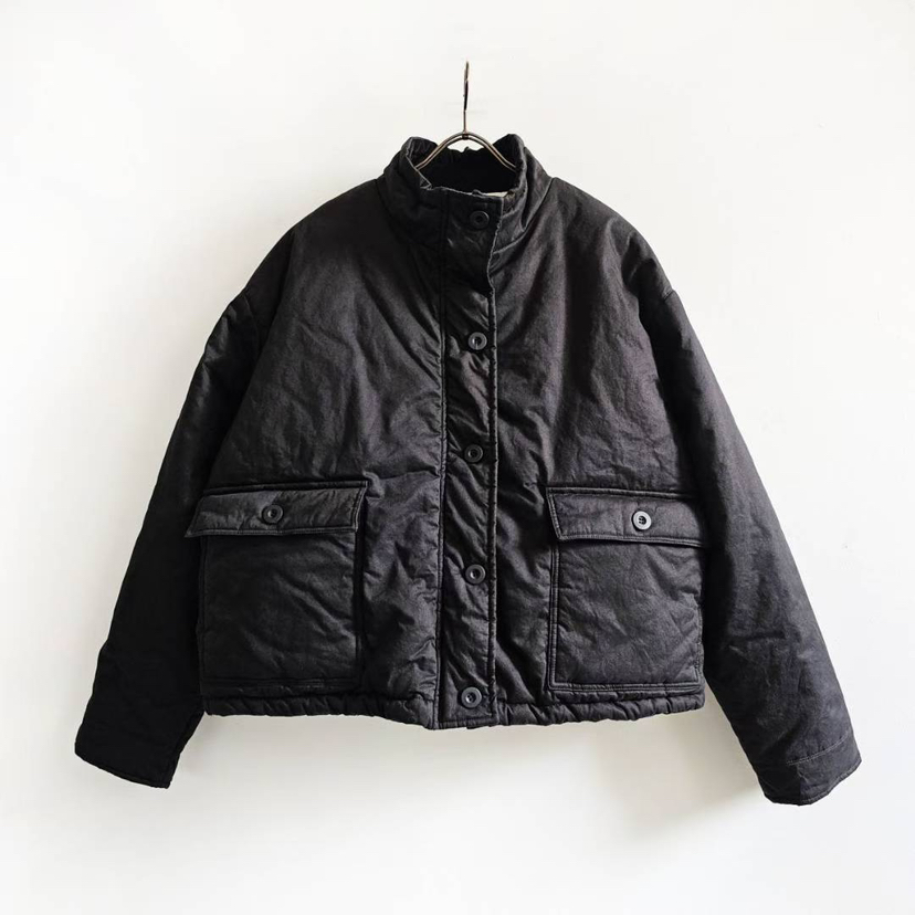 PUCO韓國直郵㊣女士新款職業25秋冬休閑熱賣時尚夾克高領夾棉PUCO夾克圖色3