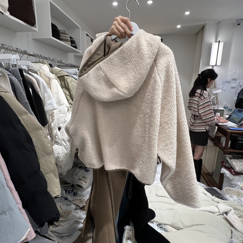 VENIR-a東大門㊣直郵女裝新品推薦職業休閑25秋冬衛衣抓絨VENIR-a衛衣