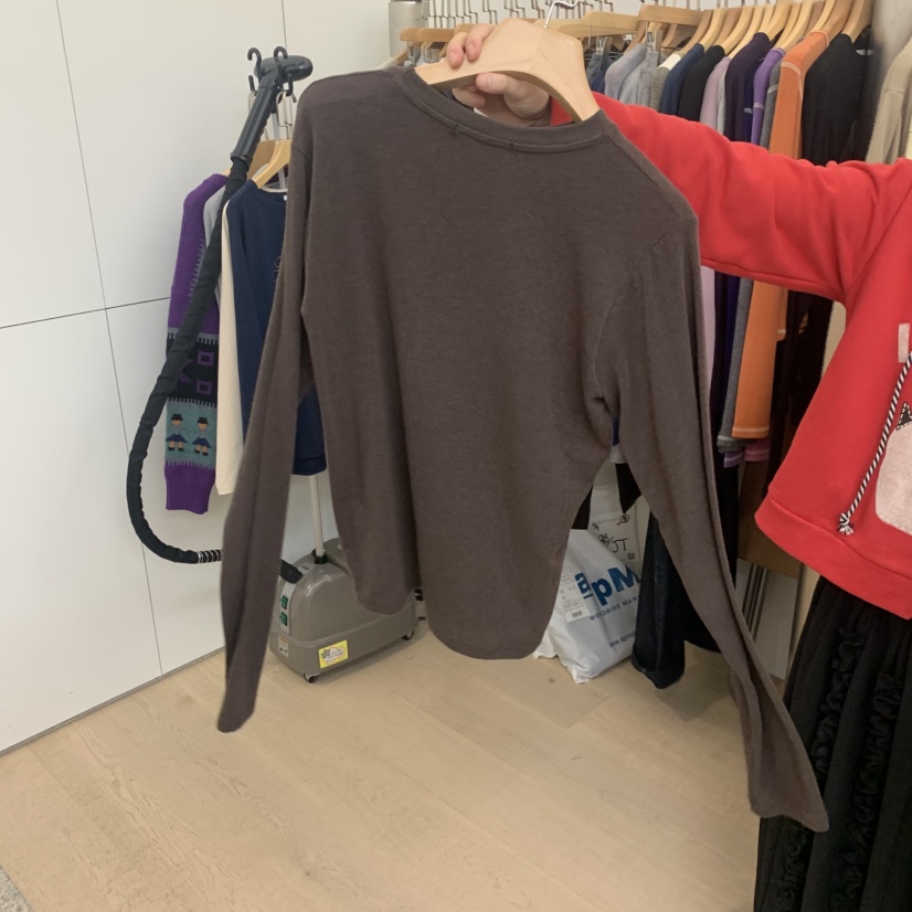 DOHWAJI東大門㊣直郵女士新品25秋冬職業人氣推薦時尚長袖T恤DOHWAJI長袖T恤