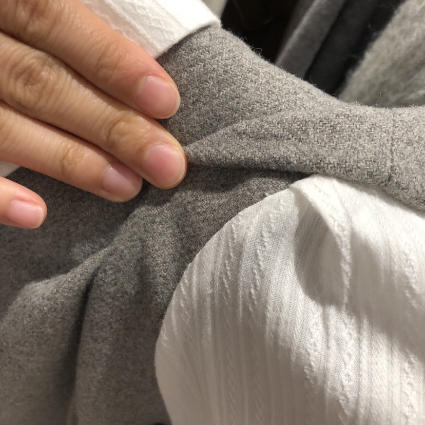 OGI韓國代購㊣女裝新款休閑25秋冬連衣裙假兩件羊毛套裝腰帶FLat OGI連衣裙