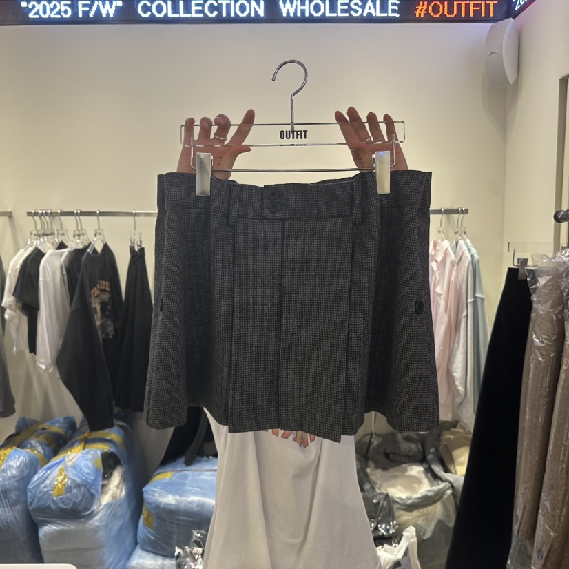 OUTFIT東大門㊣直郵女裝新品休閑熱賣時尚職業人氣推薦短裙OUTFIT短裙圖色1