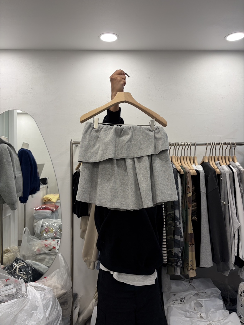 DELICATE韓國代購㊣女裝新品熱賣職業推薦時尚25秋冬人氣短裙DELICATE短裙