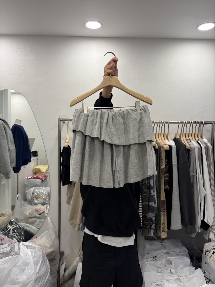 DELICATE韓國代購㊣女裝新品熱賣職業推薦時尚25秋冬人氣短裙DELICATE短裙圖色1