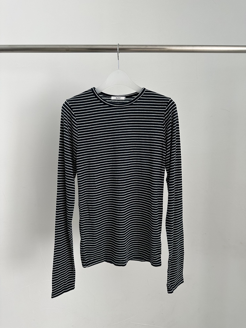 MAINT東大門㊣直郵女裝新品熱賣休閑人氣時尚職業推薦長袖T恤MAINT長袖T恤圖色2