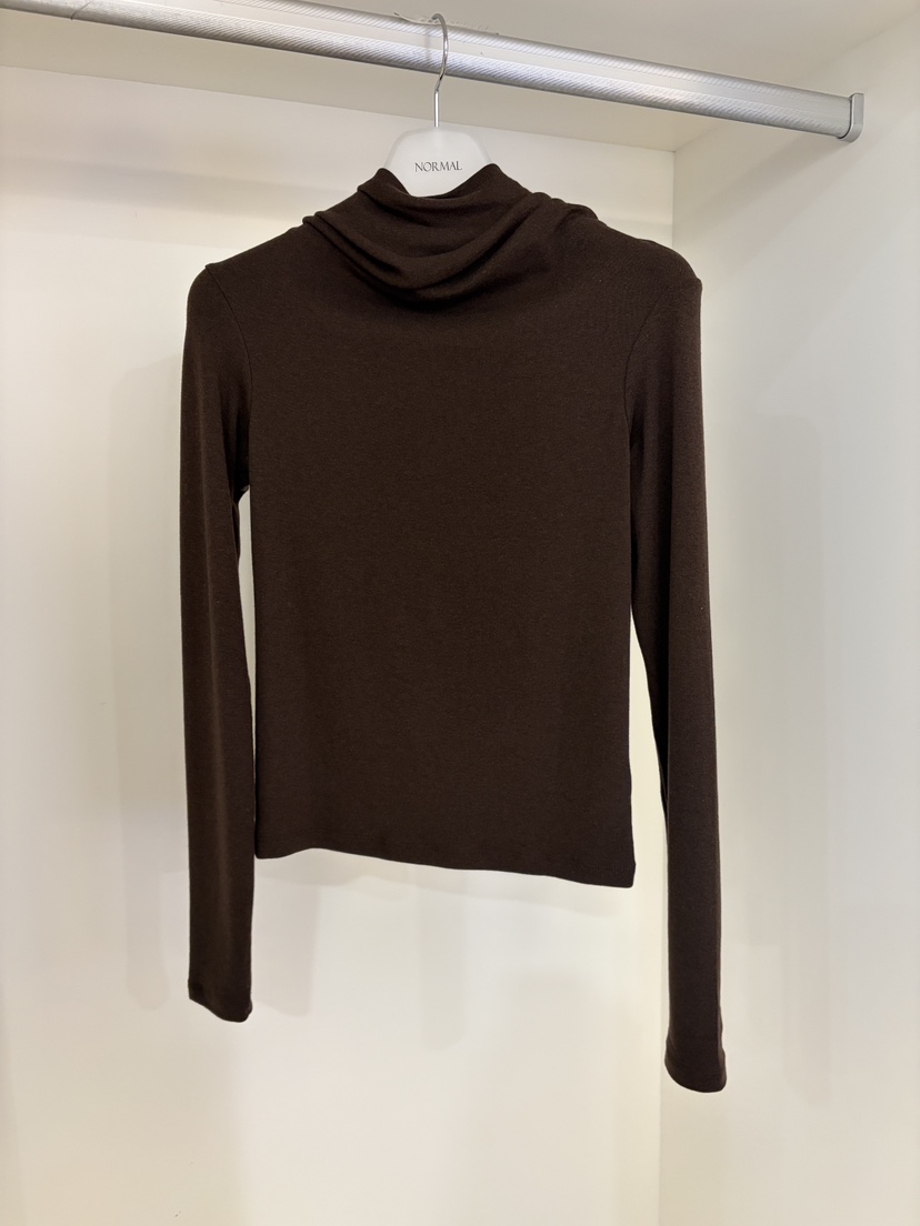 NORMAL韓國代購㊣女裝新品休閑職業時尚推薦25秋冬熱賣長袖T恤NORMAL長袖T恤圖色2