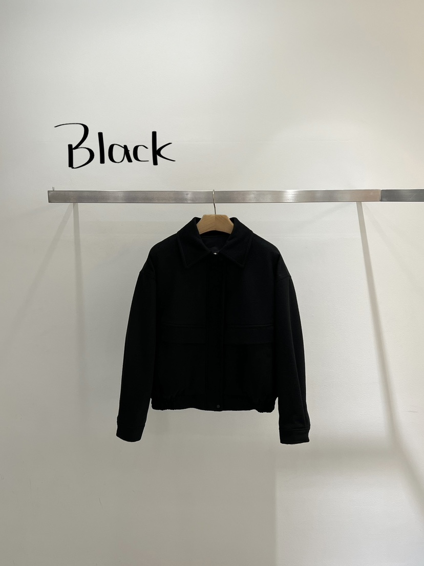 ONESTASTE韓國代購㊣女裝新品推薦職業人氣休閑25秋冬夾克羊毛TASTE/ONESTASTE夾克圖色2