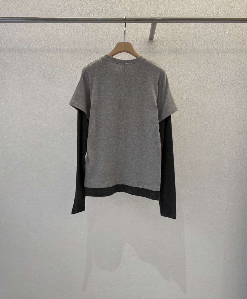 ABLERING東大門㊣代購女士新品推薦人氣熱賣時尚長袖T恤假兩件ABLE STANDARD/ABLERING長袖T恤