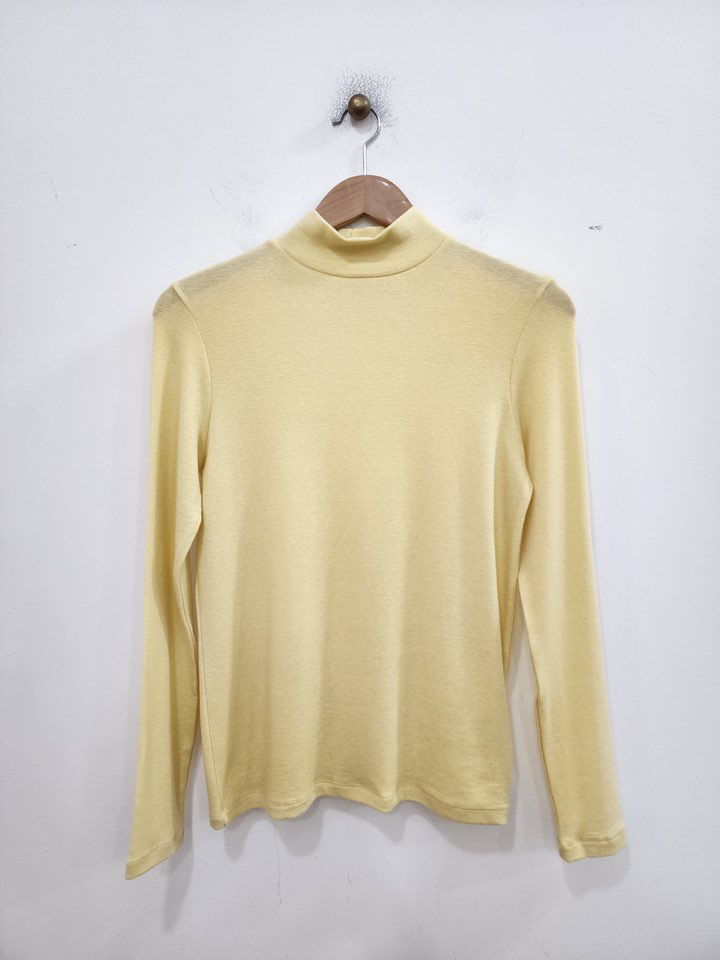 LE MIU東大門㊣代購女士新款職業推薦時尚長袖T恤羊毛高領LE_MIU長袖T恤圖色3