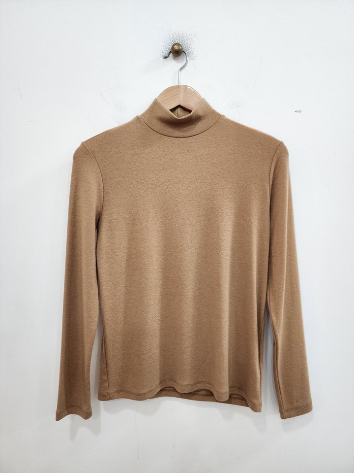 LE MIU東大門㊣代購女士新款職業推薦時尚長袖T恤羊毛高領LE_MIU長袖T恤圖色4