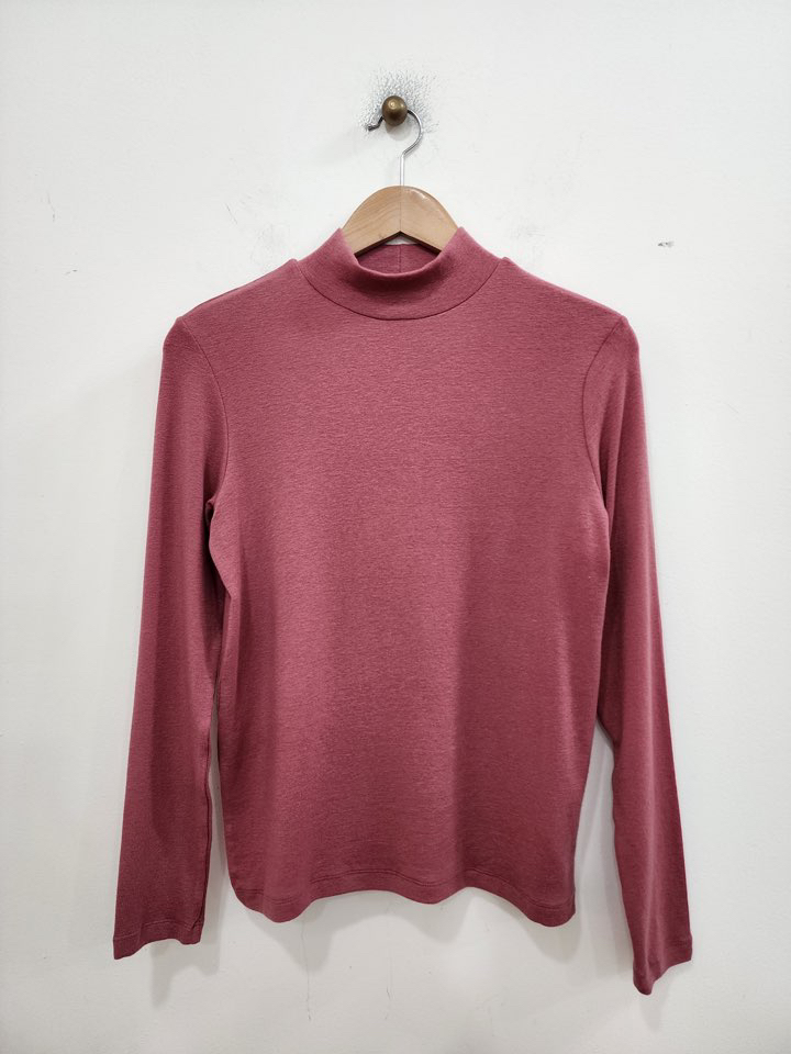 LE MIU東大門㊣代購女士新款職業推薦時尚長袖T恤羊毛高領LE_MIU長袖T恤圖色5