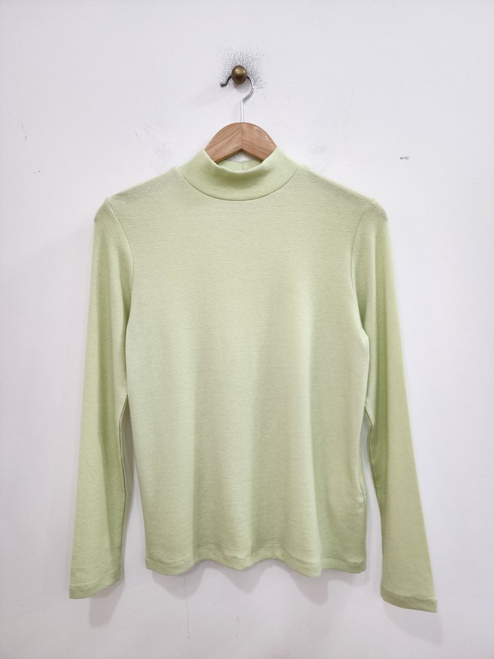 LE MIU東大門㊣代購女士新款職業推薦時尚長袖T恤羊毛高領LE_MIU長袖T恤圖色7