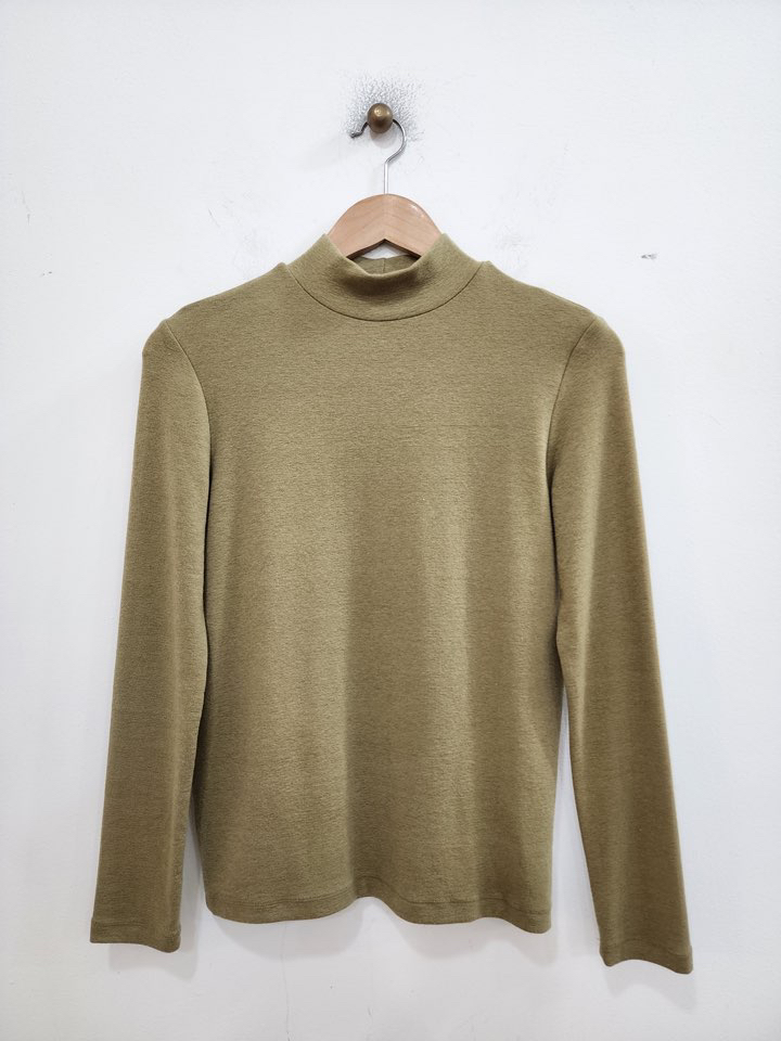 LE MIU東大門㊣代購女士新款職業推薦時尚長袖T恤羊毛高領LE_MIU長袖T恤圖色8