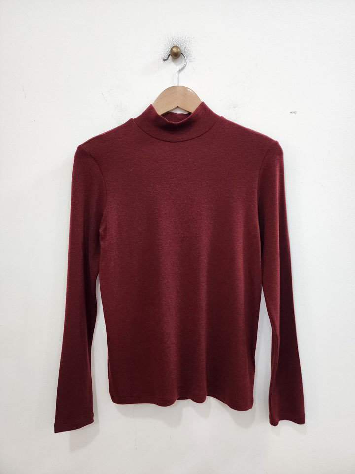 LE MIU東大門㊣代購女士新款職業推薦時尚長袖T恤羊毛高領LE_MIU長袖T恤圖色19