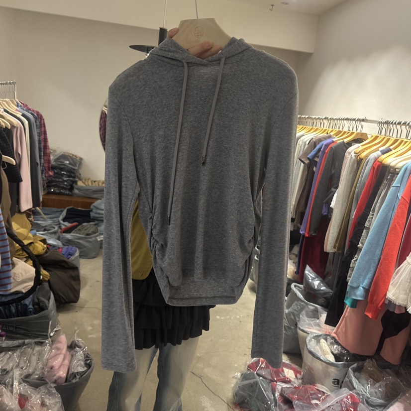 BPLAN東大門㊣實拍女士新款熱賣人氣25秋冬休閑推薦長袖T恤BPLAN長袖T恤圖色2