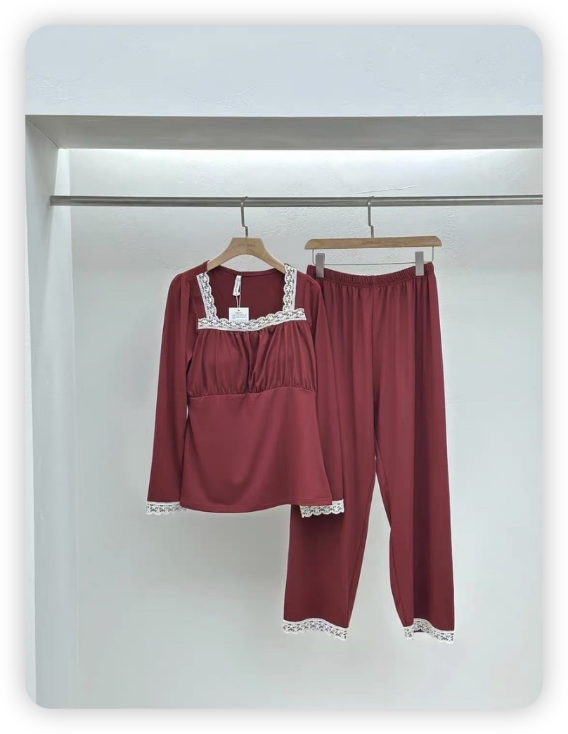 LUNALUZ-L韓國直郵㊣女裝新款休閑熱賣25秋冬人氣時尚睡衣LUNALUZ睡衣圖色1