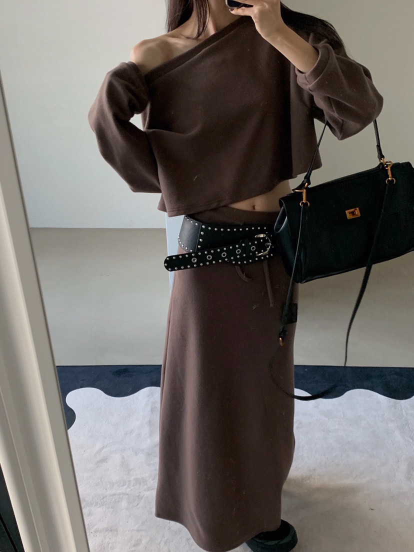 VERANDA韓國代購㊣女士新品推薦熱賣25秋冬時尚人氣長袖T恤VERANDA長袖T恤