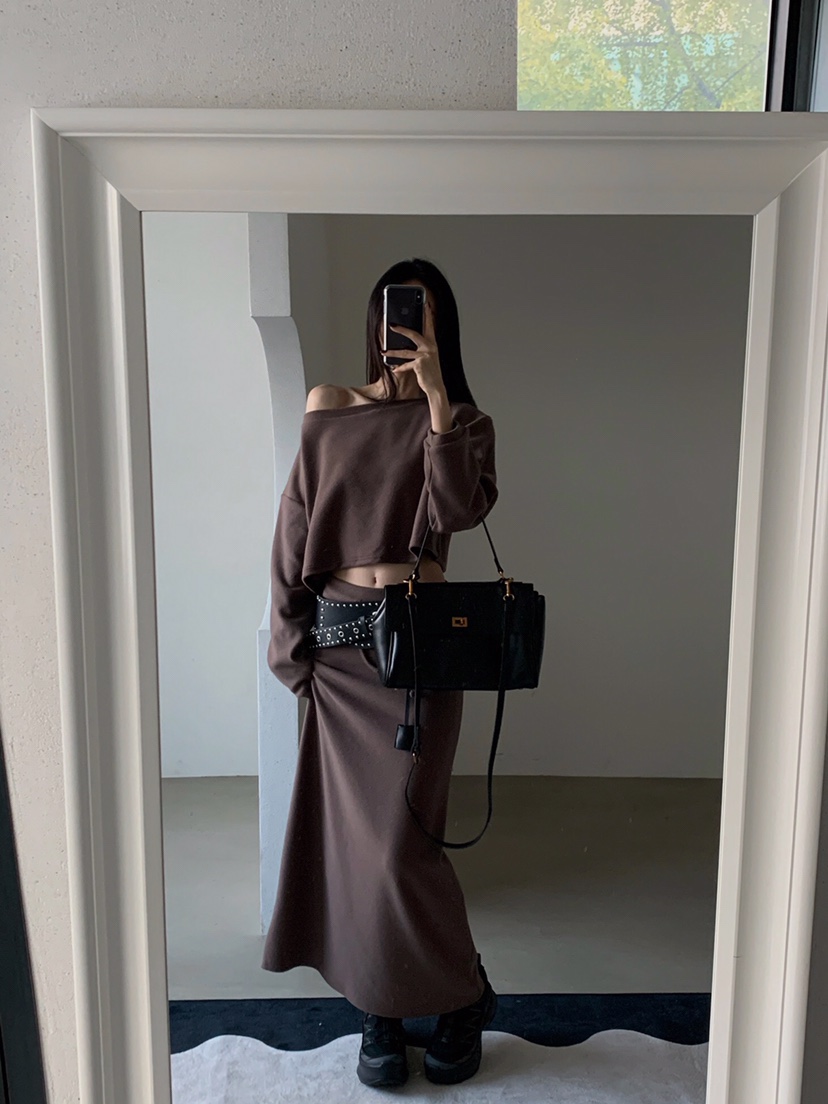 VERANDA韓國代購㊣女士新品推薦熱賣25秋冬時尚人氣長袖T恤VERANDA長袖T恤