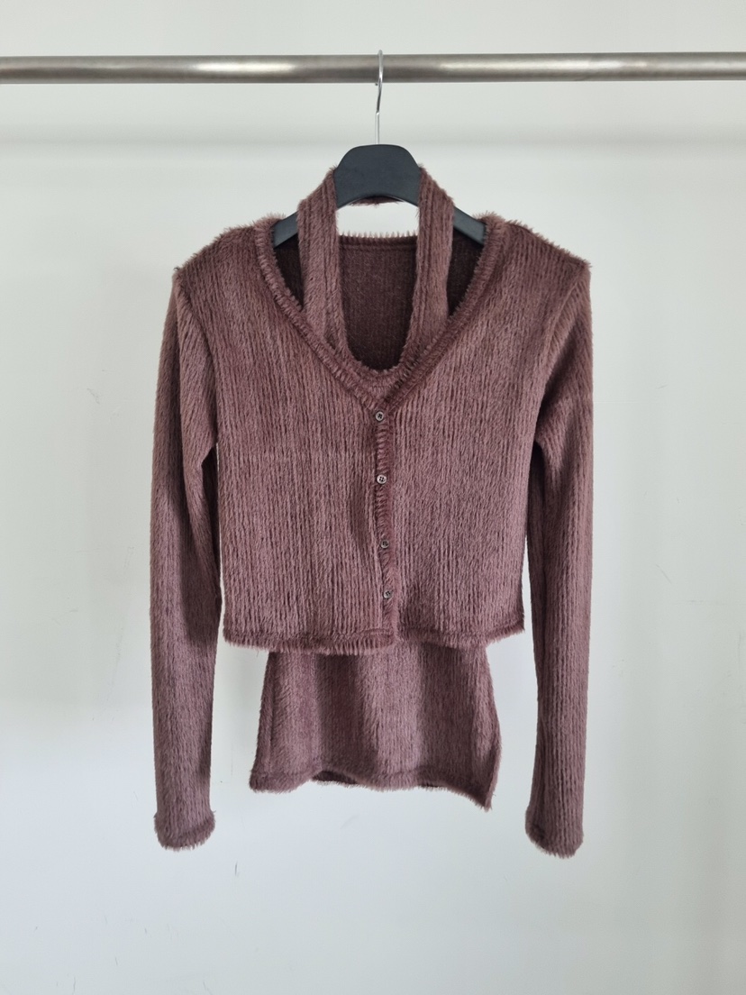 VERANDA東大門㊣代購女士新品真品推薦熱賣25秋冬套裝安哥拉VERANDA套裝圖色3