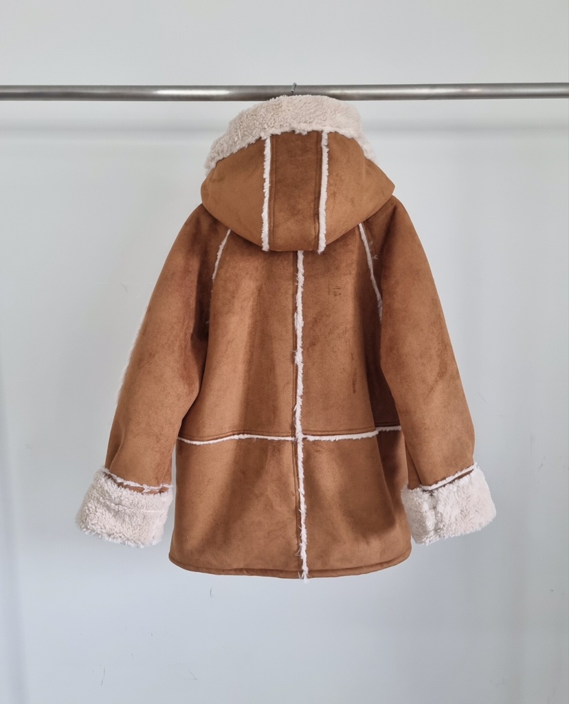 VERANDA東大門㊣實拍女士新款人氣熱賣休閑25秋冬時尚短款大衣VERANDA短款大衣