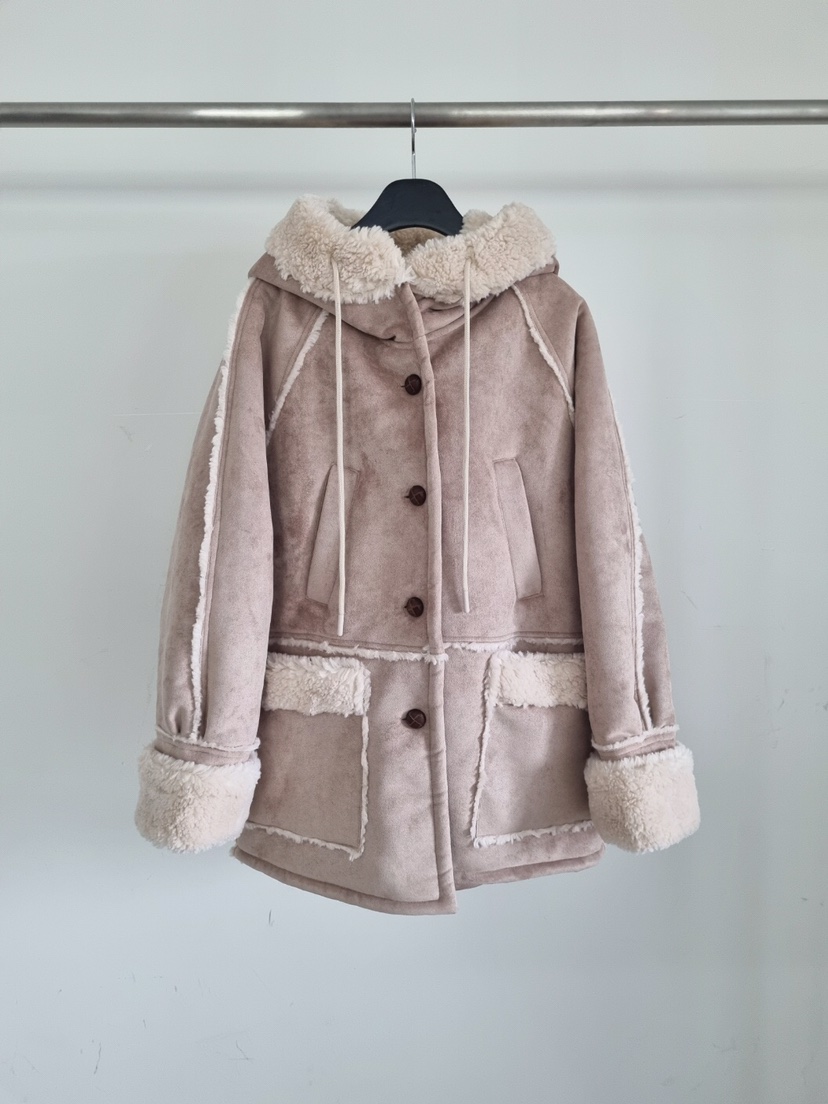 VERANDA東大門㊣實拍女士新款人氣熱賣休閑25秋冬時尚短款大衣VERANDA短款大衣圖色2