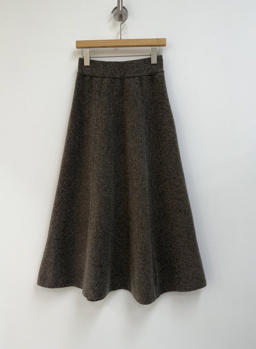 YIKHO STYLE韓國代購㊣女裝新品休閑25秋冬人氣推薦熱賣長裙YIKHO STYLE長裙圖色2