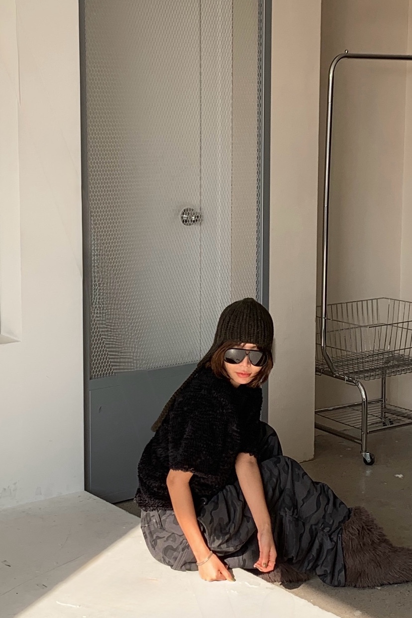 PARIS MATCH東大門㊣直郵女士新品25秋冬休閑針織衫不含內搭PARIS MATCH針織衫