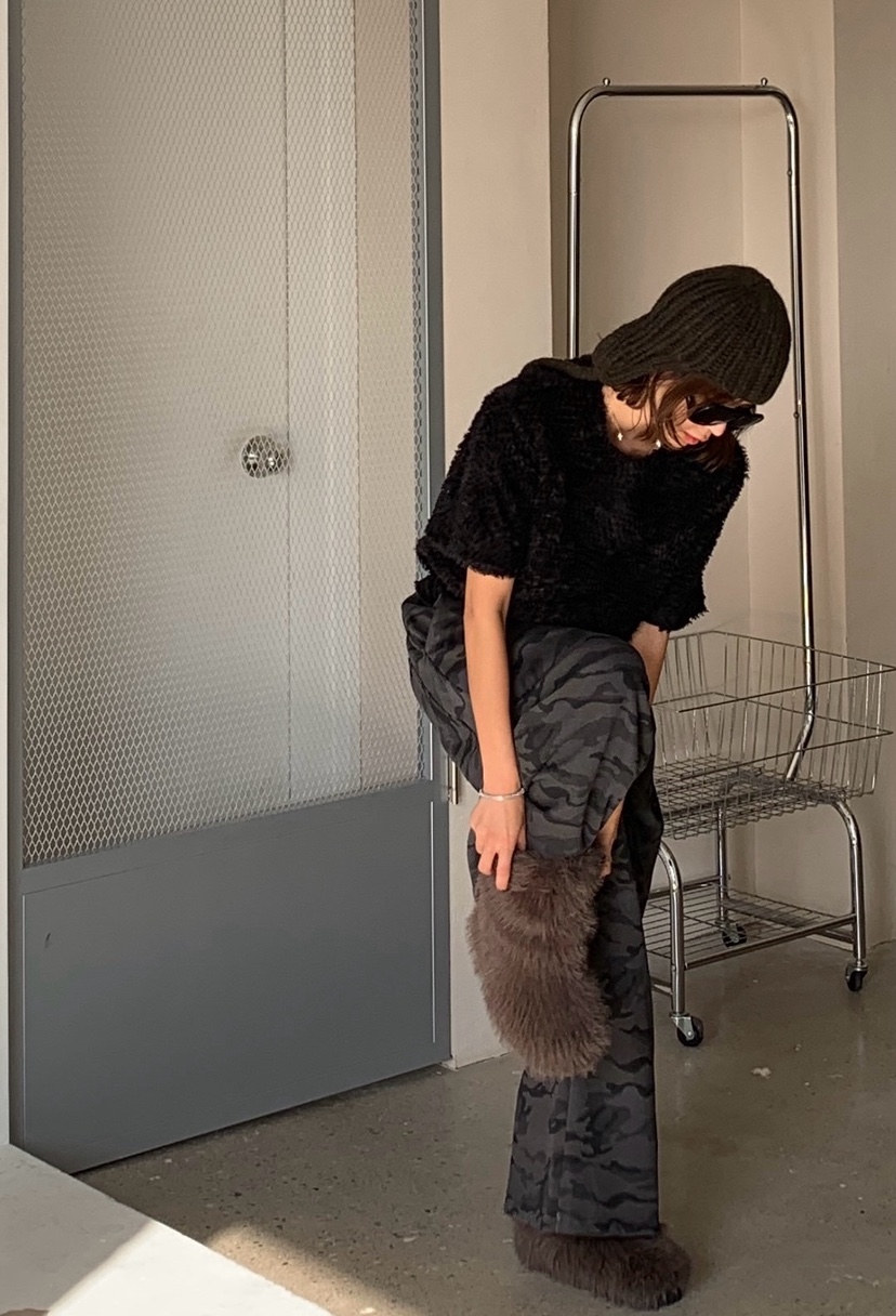 PARIS MATCH東大門㊣直郵女士新品25秋冬休閑針織衫不含內搭PARIS MATCH針織衫