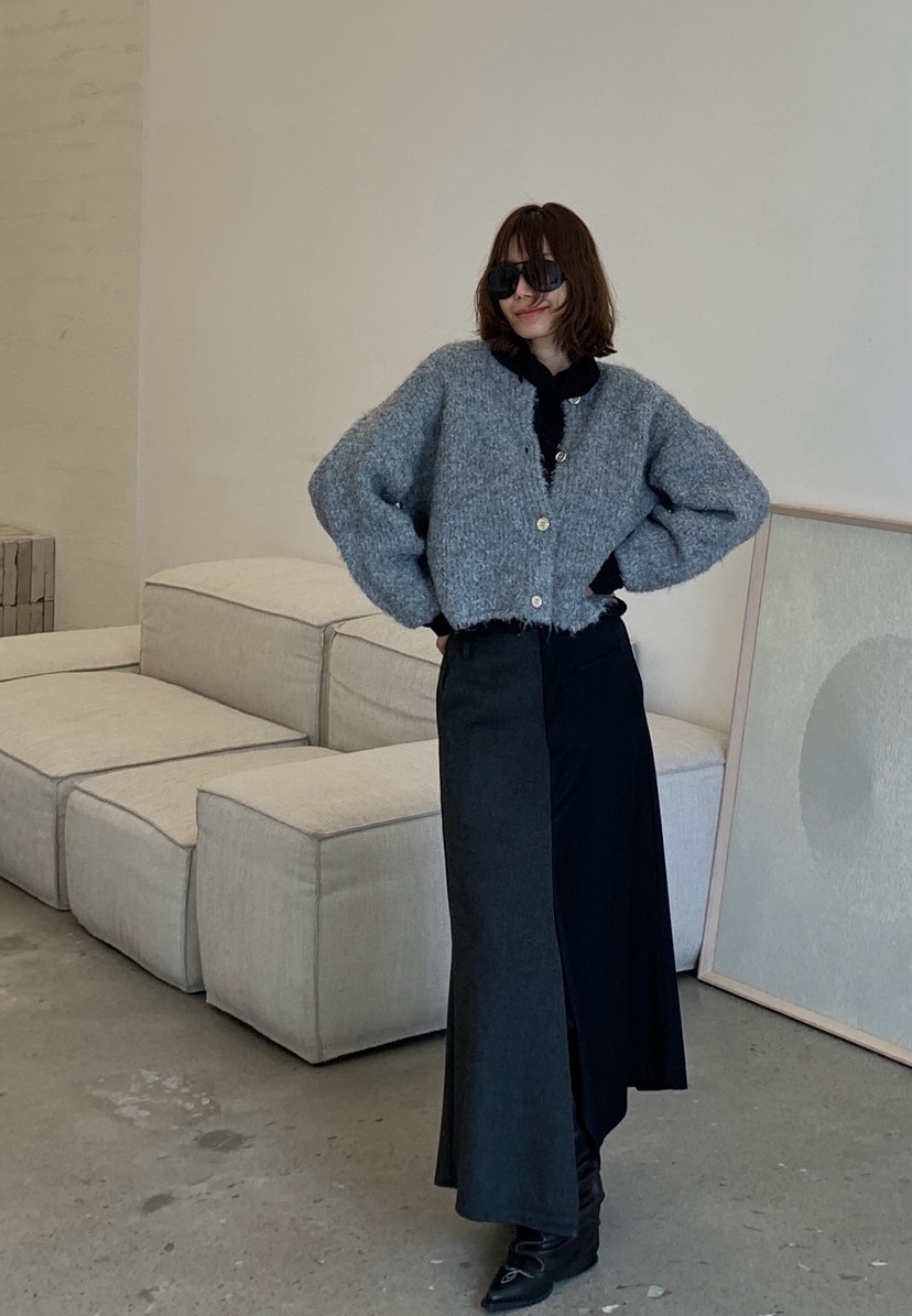 PARIS MATCH東大門㊣代購女裝新款25秋冬真品職業時尚長裙PARIS MATCH長裙