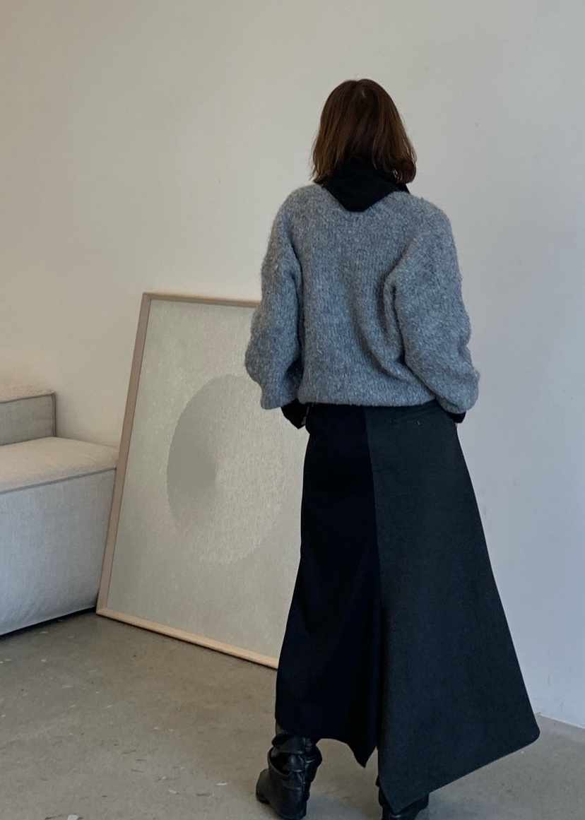 PARIS MATCH東大門㊣代購女裝新款25秋冬真品職業時尚長裙PARIS MATCH長裙