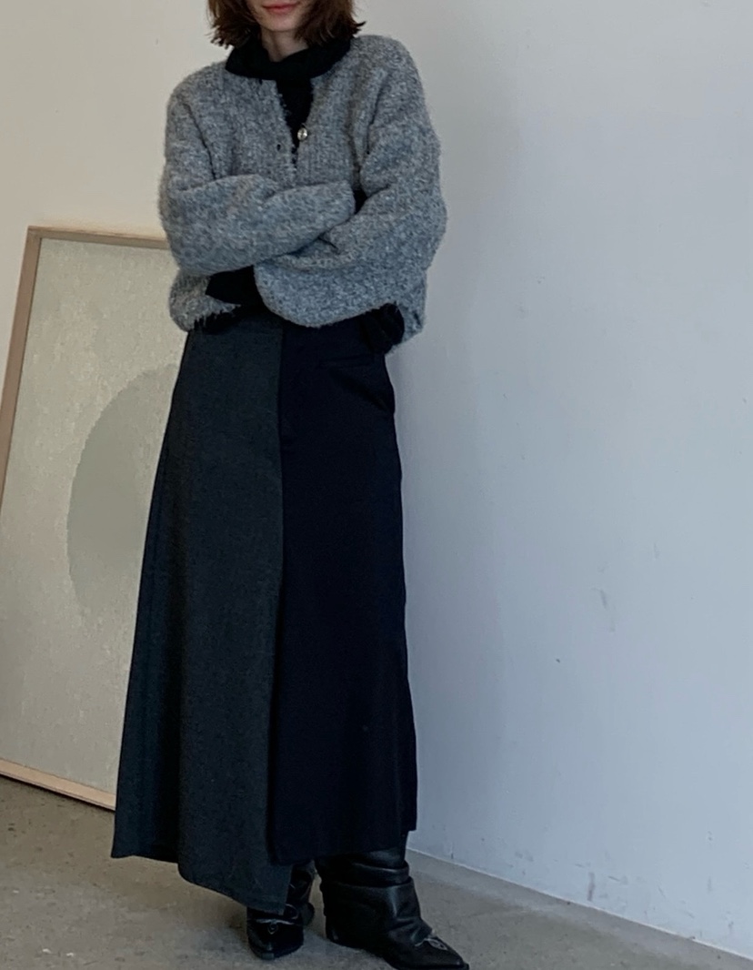 PARIS MATCH東大門㊣代購女裝新款25秋冬真品職業時尚長裙PARIS MATCH長裙