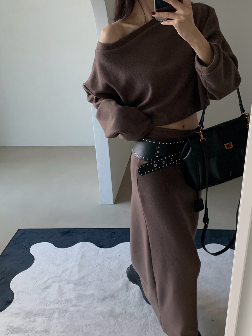 VERANDA東大門㊣代購女裝新款時尚人氣熱賣25秋冬真品職業長裙VERANDA長裙