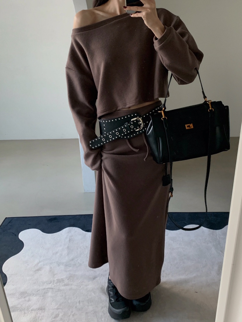 VERANDA東大門㊣代購女裝新款時尚人氣熱賣25秋冬真品職業長裙VERANDA長裙