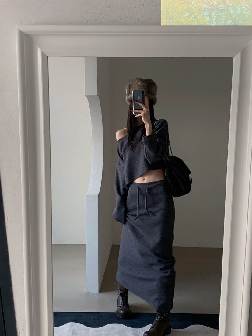 VERANDA東大門㊣代購女裝新款時尚人氣熱賣25秋冬真品職業長裙VERANDA長裙