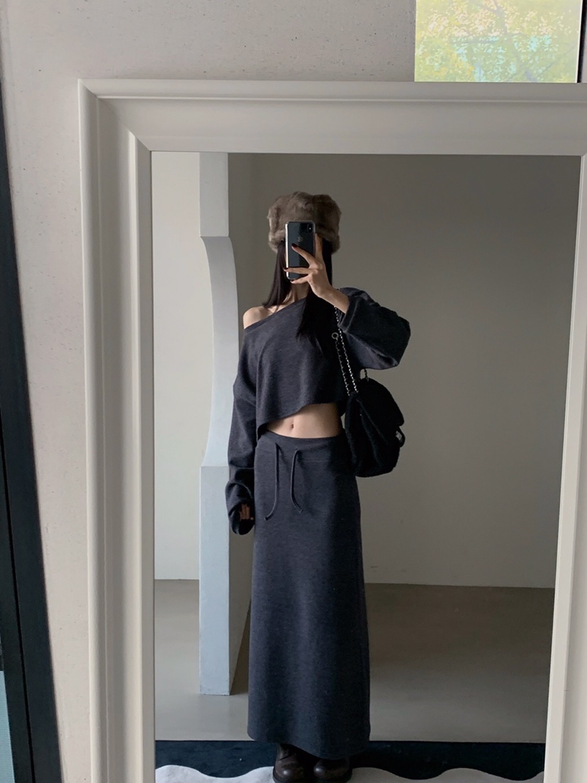 VERANDA東大門㊣代購女裝新款時尚人氣熱賣25秋冬真品職業長裙VERANDA長裙