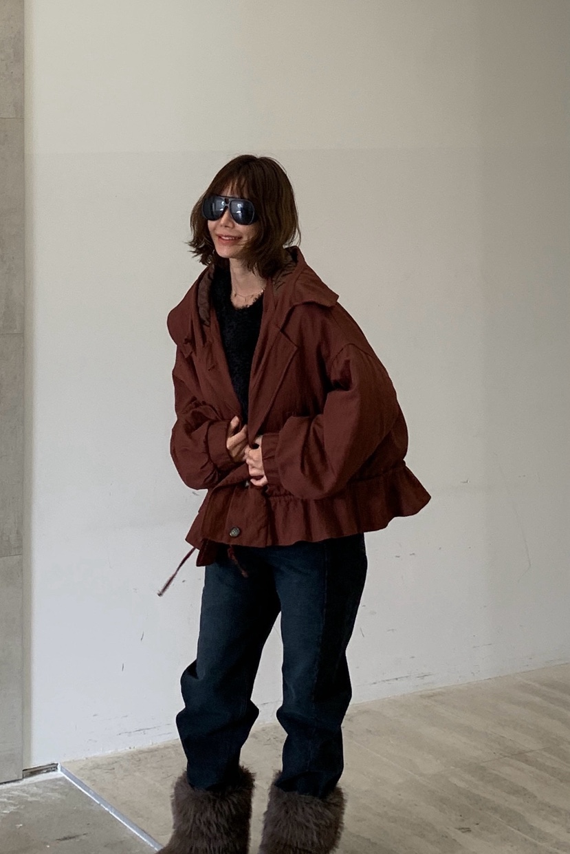 PARIS MATCH東大門㊣直郵女裝新款25秋冬真品職業休閑夾克PARIS MATCH夾克