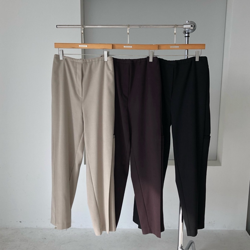 PARIS MATCH東大門㊣代購女裝新款職業真品休閑褲羊毛口袋PARIS MATCH休閑褲