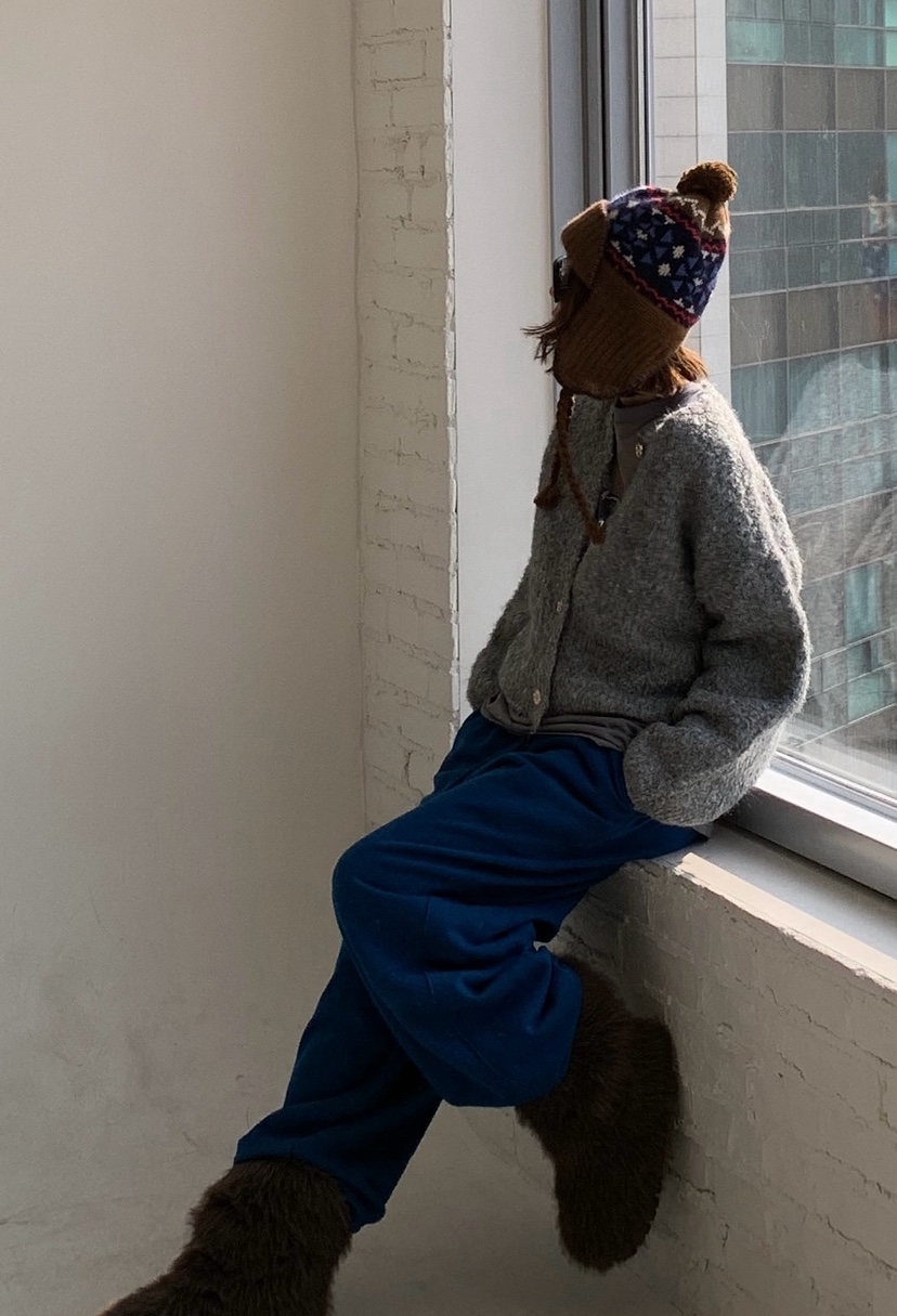 PARIS MATCH東大門㊣直郵女士新款職業休閑真品針織衫燈芯絨PARIS MATCH針織衫