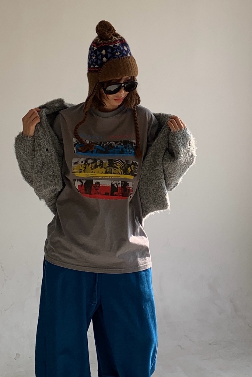 PARIS MATCH東大門㊣直郵女士新款職業休閑真品針織衫燈芯絨PARIS MATCH針織衫