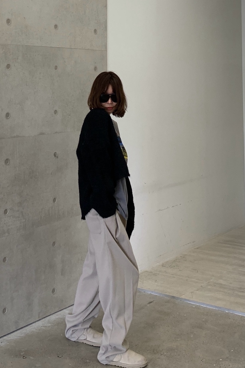 PARIS MATCH東大門㊣直郵女士新款職業休閑真品針織衫燈芯絨PARIS MATCH針織衫