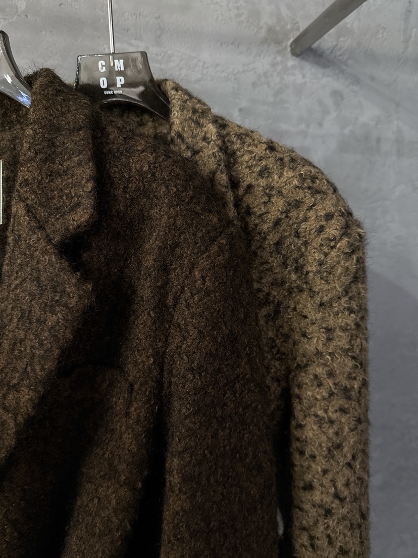 COME OPEN東大門㊣實拍女裝新款人氣25秋冬短款大衣含腰帶COMP-(COME OPEN)短款大衣