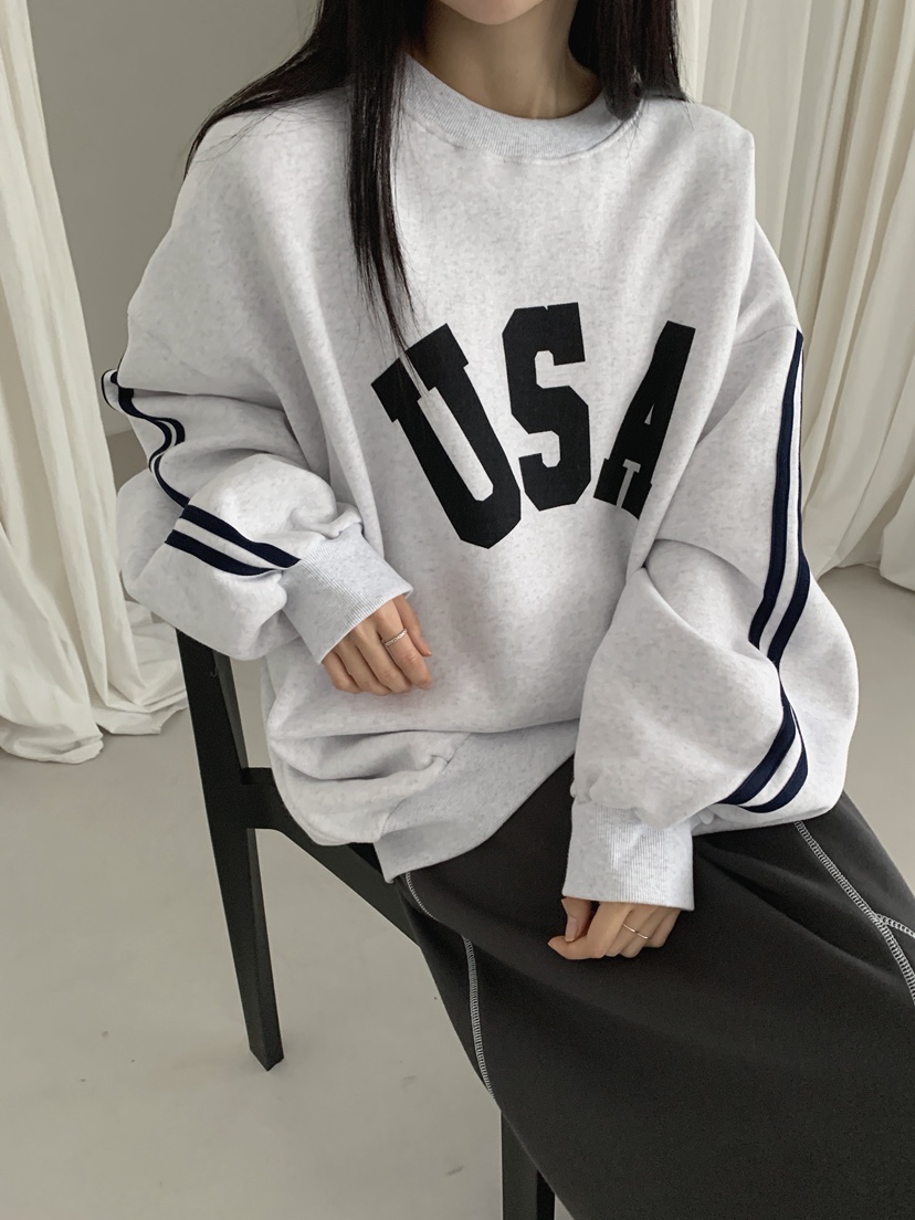 COME OPEN東大門㊣代購女裝新品人氣休閑時尚真品衛衣加絨COMP-(COME OPEN)衛衣