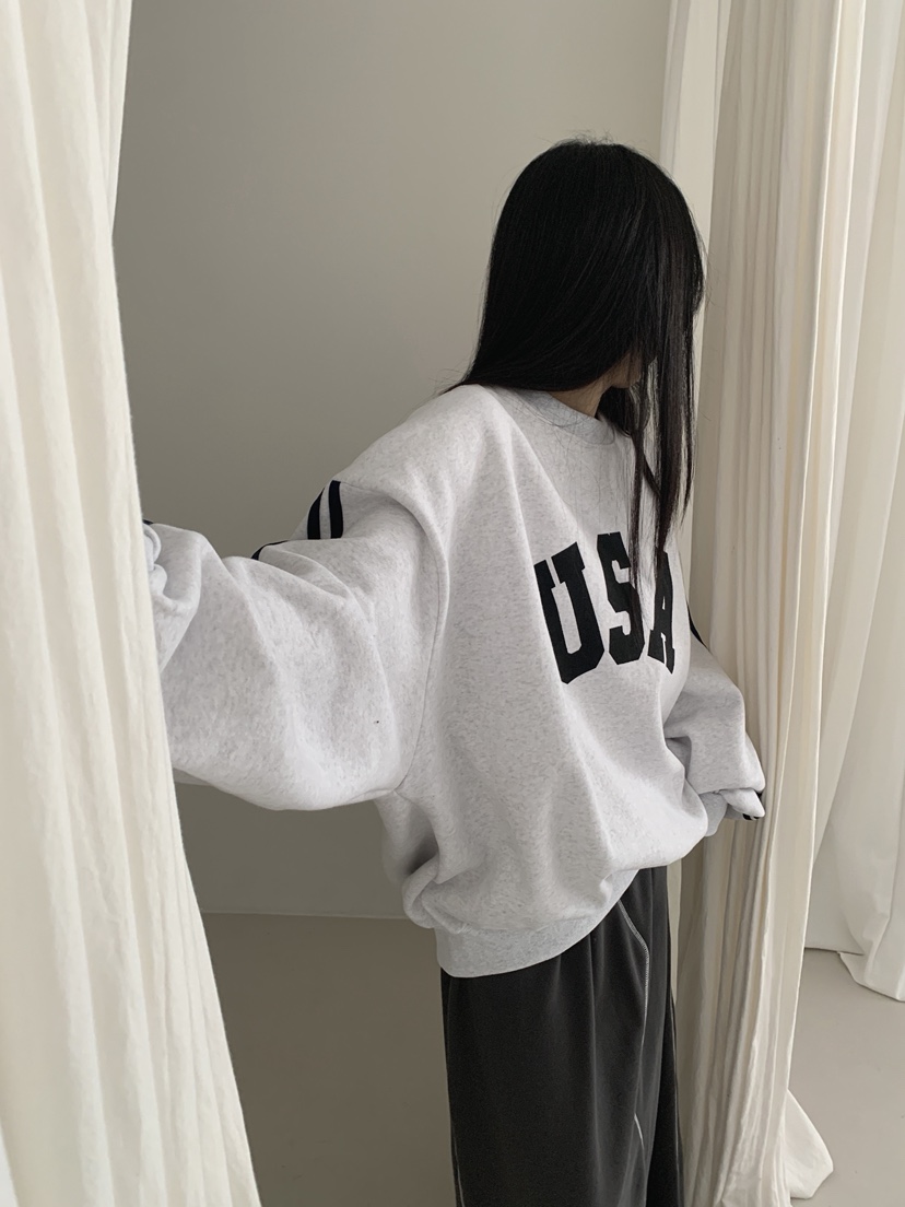 COME OPEN東大門㊣代購女裝新品人氣休閑時尚真品衛衣加絨COMP-(COME OPEN)衛衣