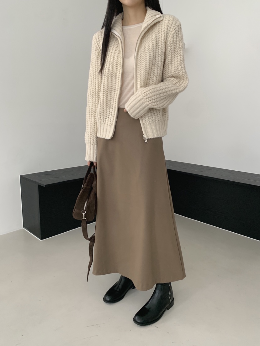 COME OPEN東大門㊣實拍女士新款熱賣真品人氣職業休閑長裙COMP-(COME OPEN)長裙