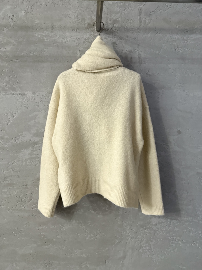 COME OPEN韓國代購㊣女士新品人氣時尚職業針織衫套裝圍巾COMP-(COME OPEN)針織衫