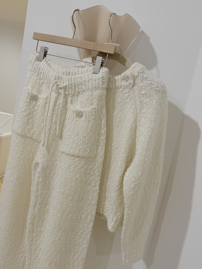 LAVIEU東大門㊣實拍女士新款25秋冬休閑人氣職業時尚套裝羊毛LAVIEU套裝