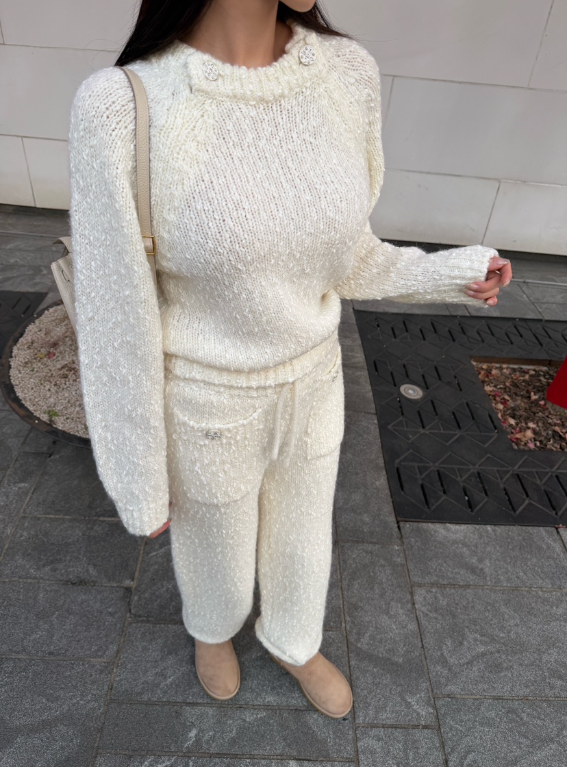 LAVIEU東大門㊣實拍女士新款25秋冬休閑人氣職業時尚套裝羊毛LAVIEU套裝