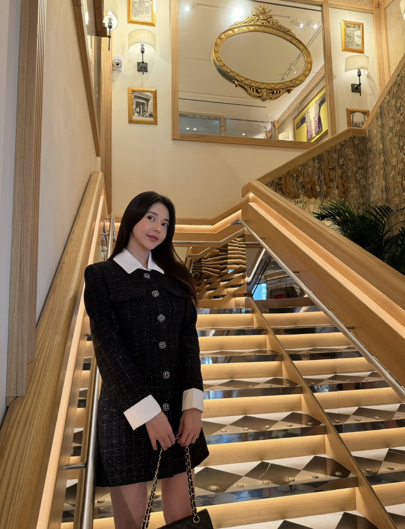 LAVIEU韓國代購㊣女裝新款時尚真品推薦熱賣休閑人氣連衣裙LAVIEU連衣裙